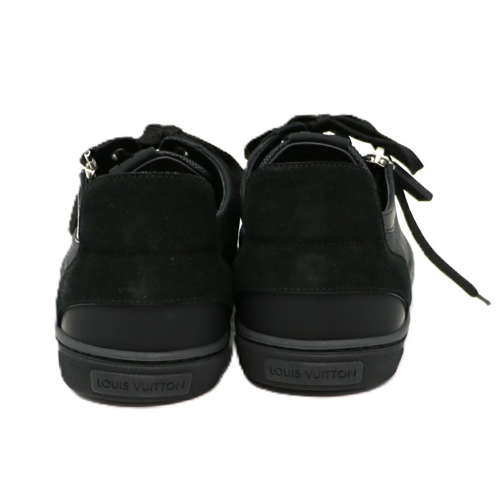 【リユース品】 ルイヴィトン LOUIS VUITTON 靴 メンズシューズ スニーカー ダミエ・グラフィット サイドジップスニーカー ブラック 【お取り寄せ】