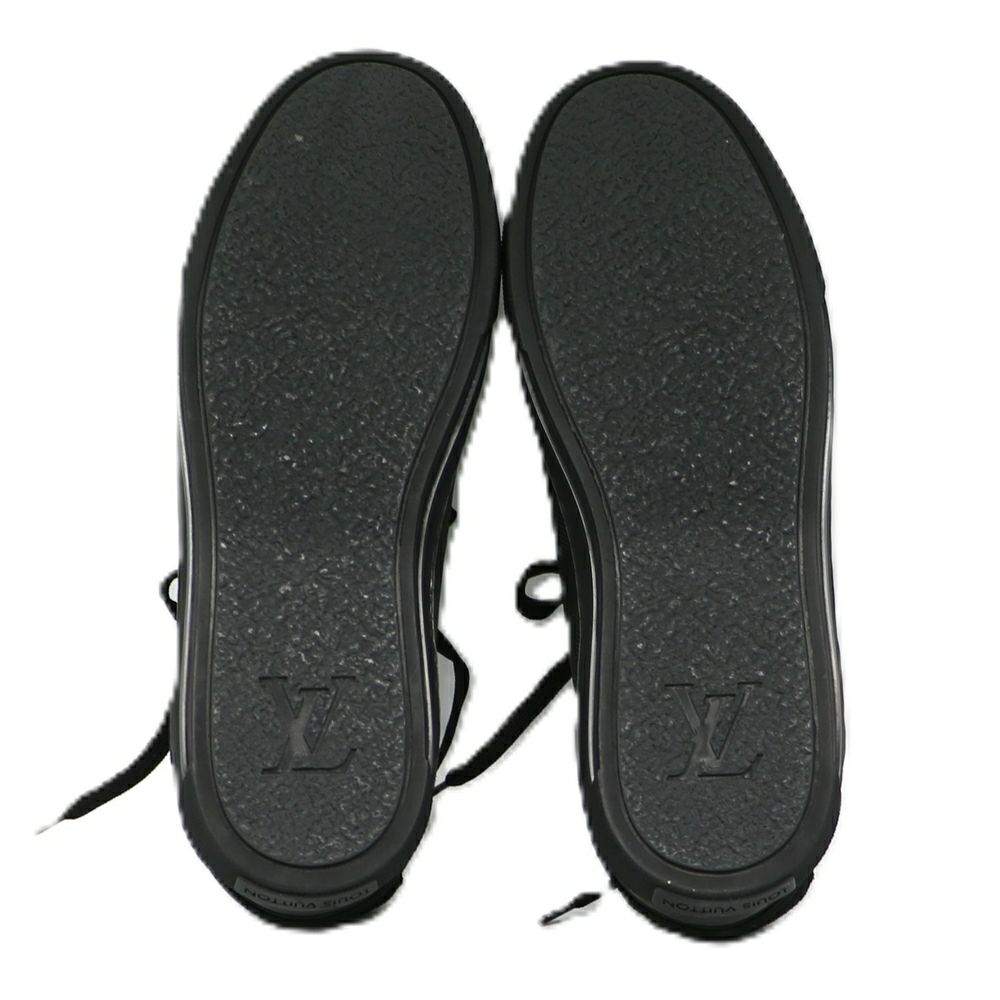 【リユース品】 ルイヴィトン LOUIS VUITTON 靴 メンズシューズ スニーカー ダミエ・グラフィット サイドジップスニーカー ブラック 【お取り寄せ】