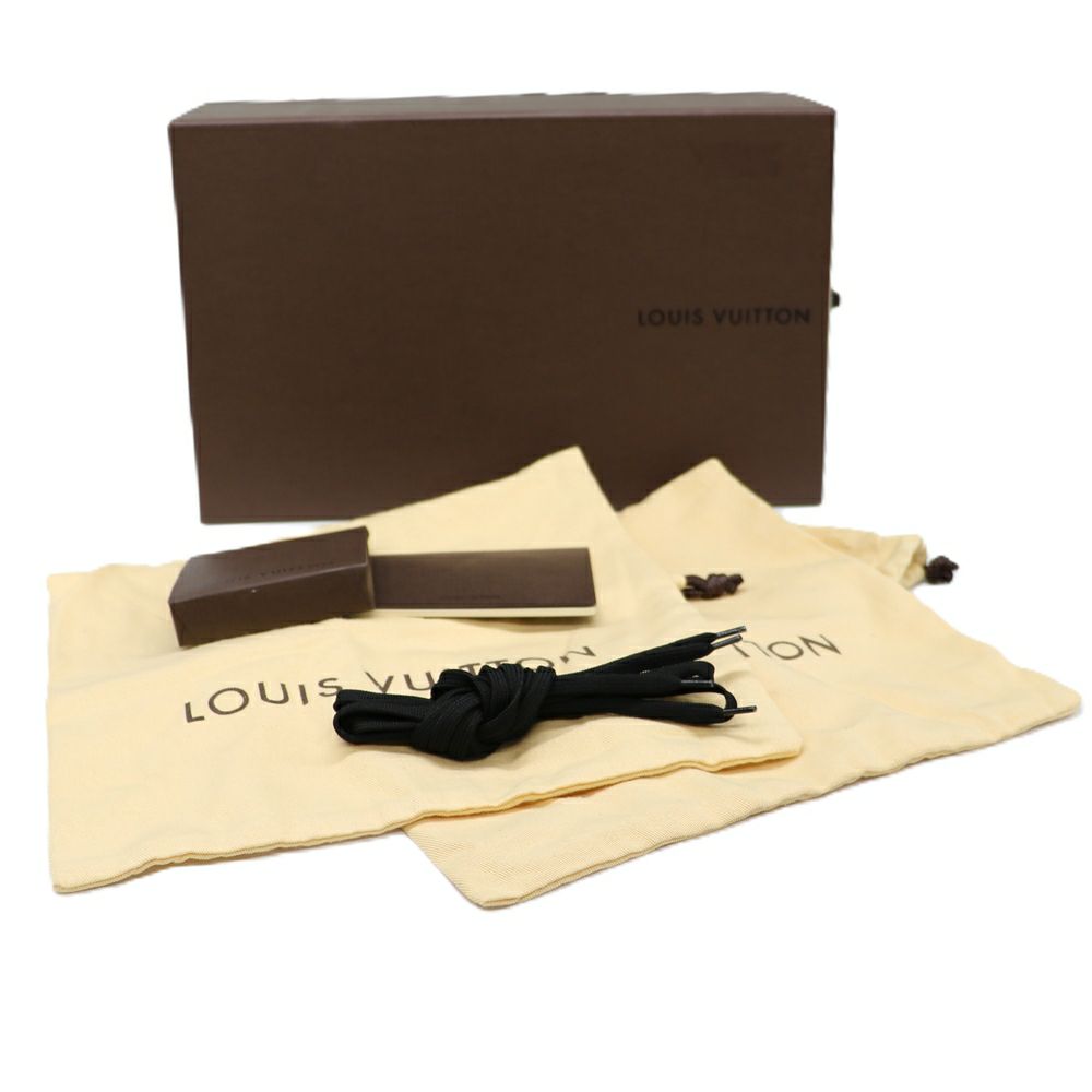 【リユース品】 ルイヴィトン LOUIS VUITTON 靴 メンズシューズ スニーカー ダミエ・グラフィット サイドジップスニーカー ブラック 【お取り寄せ】