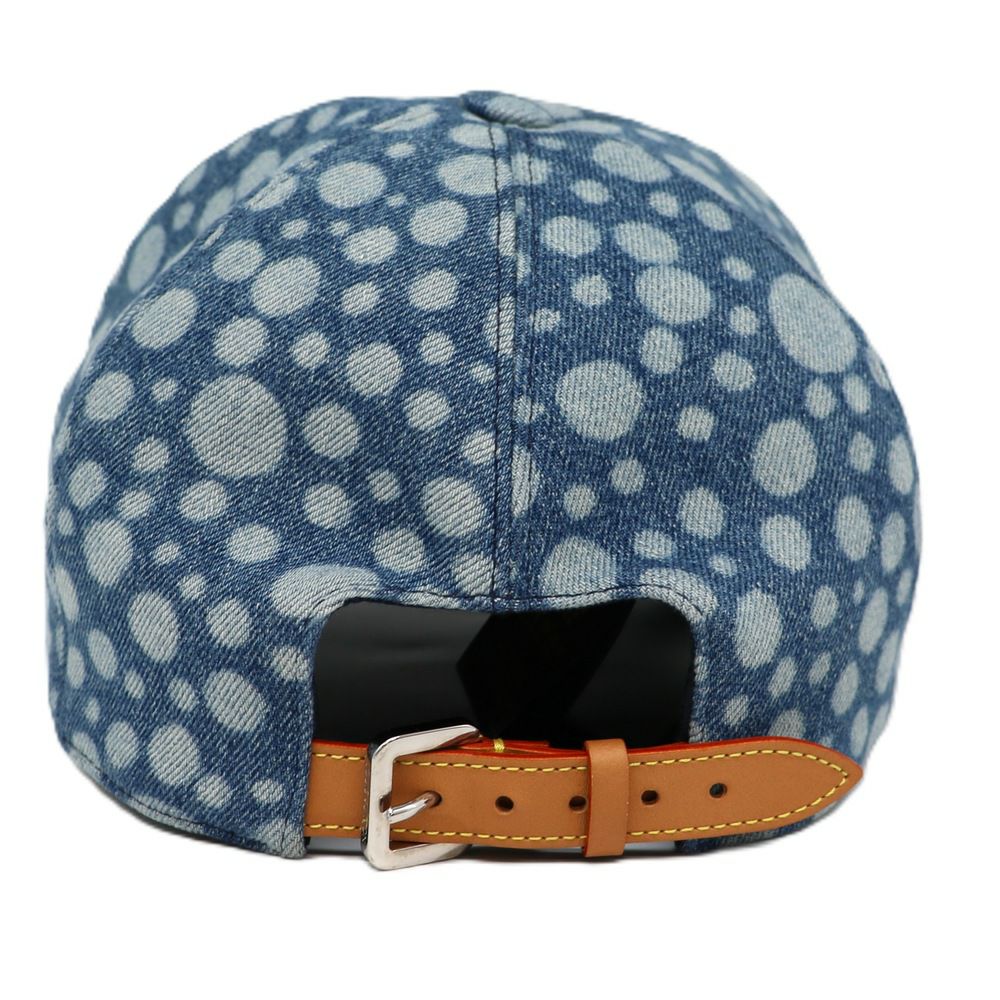 【リユース品】 ルイヴィトン LOUIS VUITTON 帽子 メンズ キャップ LV×YK　インフィニティ ドット キャップ デニムブルー 【お取り寄せ】