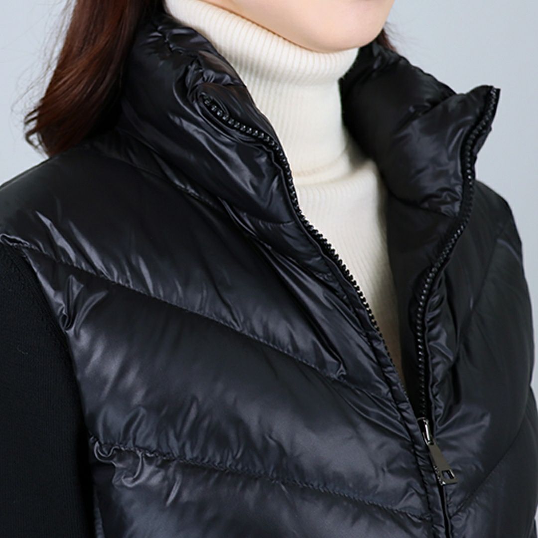 モンクレール MONCLER レディース ダウンジャケット ダウンニット セーター カーディガン 9B000 24 M1131 999 BLACK