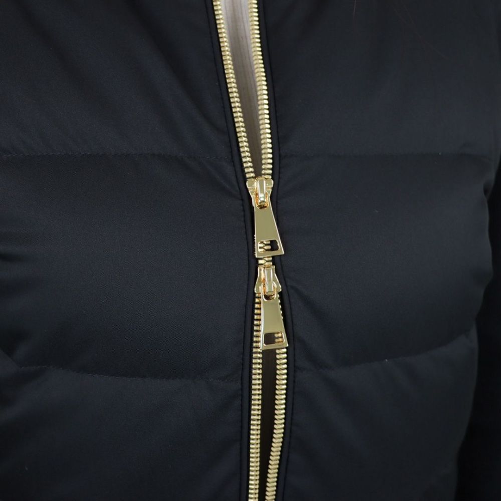 モンクレール MONCLER レディース ニットダウン ダウンカーディガン 9B000 17 M1241 999 BLACK