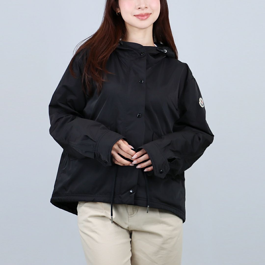 モンクレール MONCLER レディース パーカー ライトアウター マウンテンパーカー フーディ NOIZAY 1A000 08 5988K 999 BLACK
