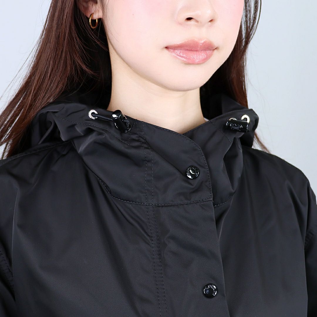 モンクレール MONCLER レディース パーカー ライトアウター マウンテンパーカー フーディ NOIZAY 1A000 08 5988K 999 BLACK