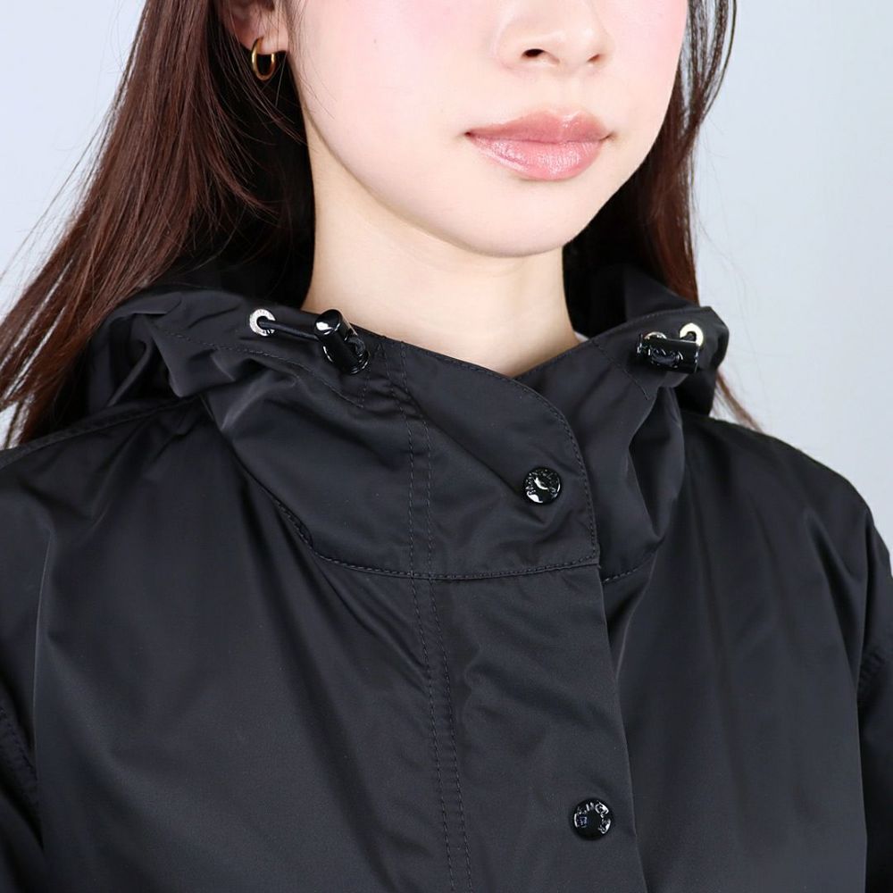 モンクレール MONCLER レディース パーカー ライトアウター マウンテンパーカー フーディ NOIZAY 1A000 08 5988K 999 BLACK