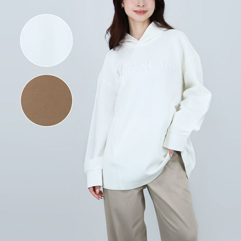 エス マックスマーラ S MAX MARA レディース スウェット パーカー フーディ プルオーバー VISIERA ヴィズィエラ 2529946011600