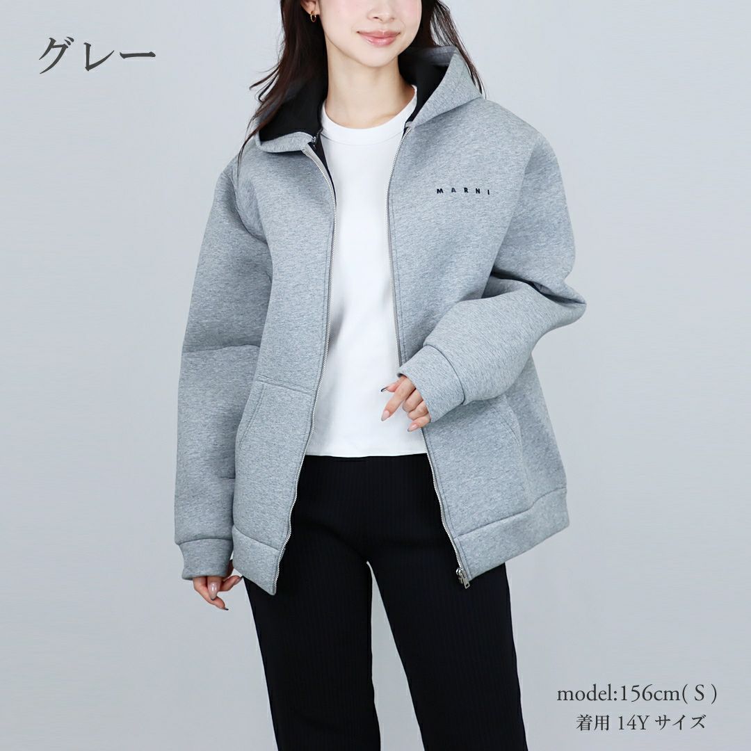 マルニ MARNI キッズ レディース ブルゾン パーカー フーディー MJ176UM01625