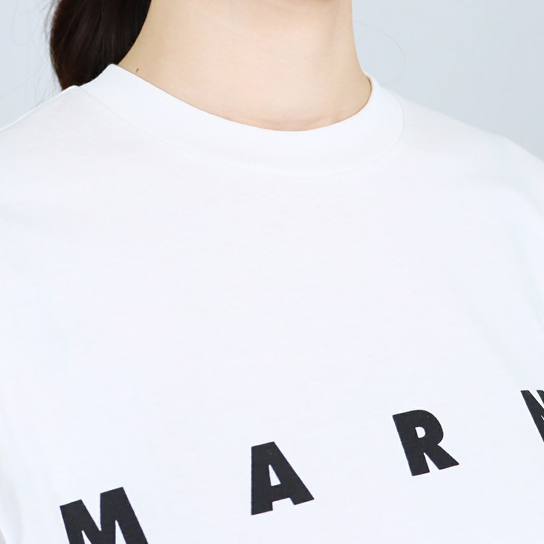 マルニ MARNI キッズ レディース 長袖Tシャツ ロゴTシャツ MT291UM01603