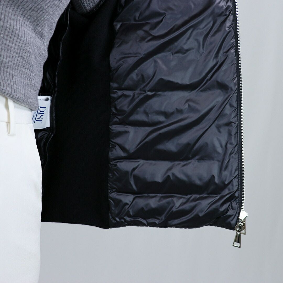 モンクレール MONCLER レディース ダウンジャケット ダウンニット セーター カーディガン 9B000 25 M1131 999 BLACK 【お取り寄せ】