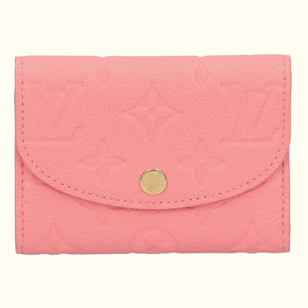 ルイヴィトン LOUIS VUITTON 折り財布 2つ折り財布 アンプラント M25808 ポルトモネ･ロザリ