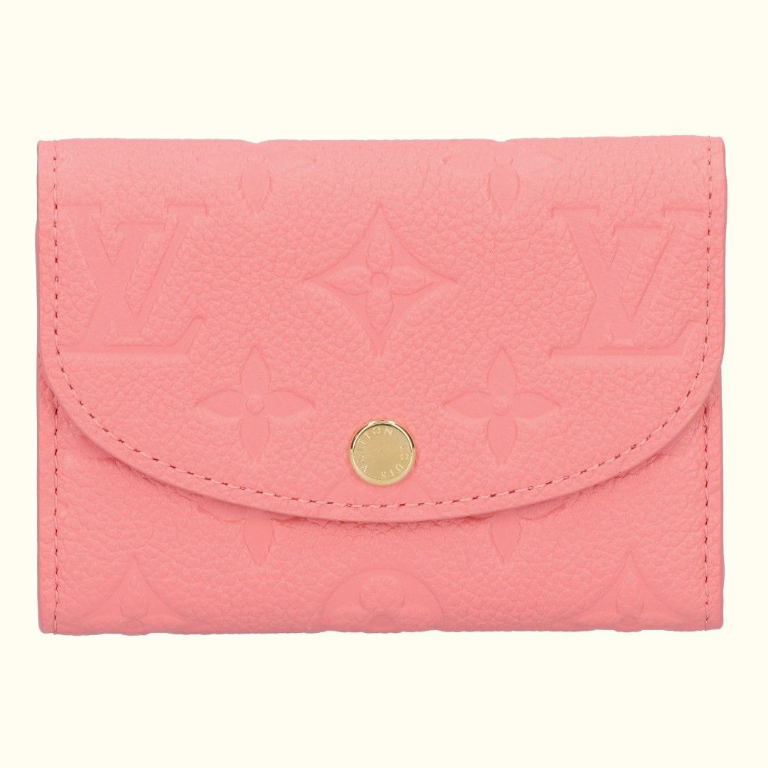 ルイヴィトン LOUIS VUITTON 折り財布 2つ折り財布 アンプラント M25808 ポルトモネ･ロザリ