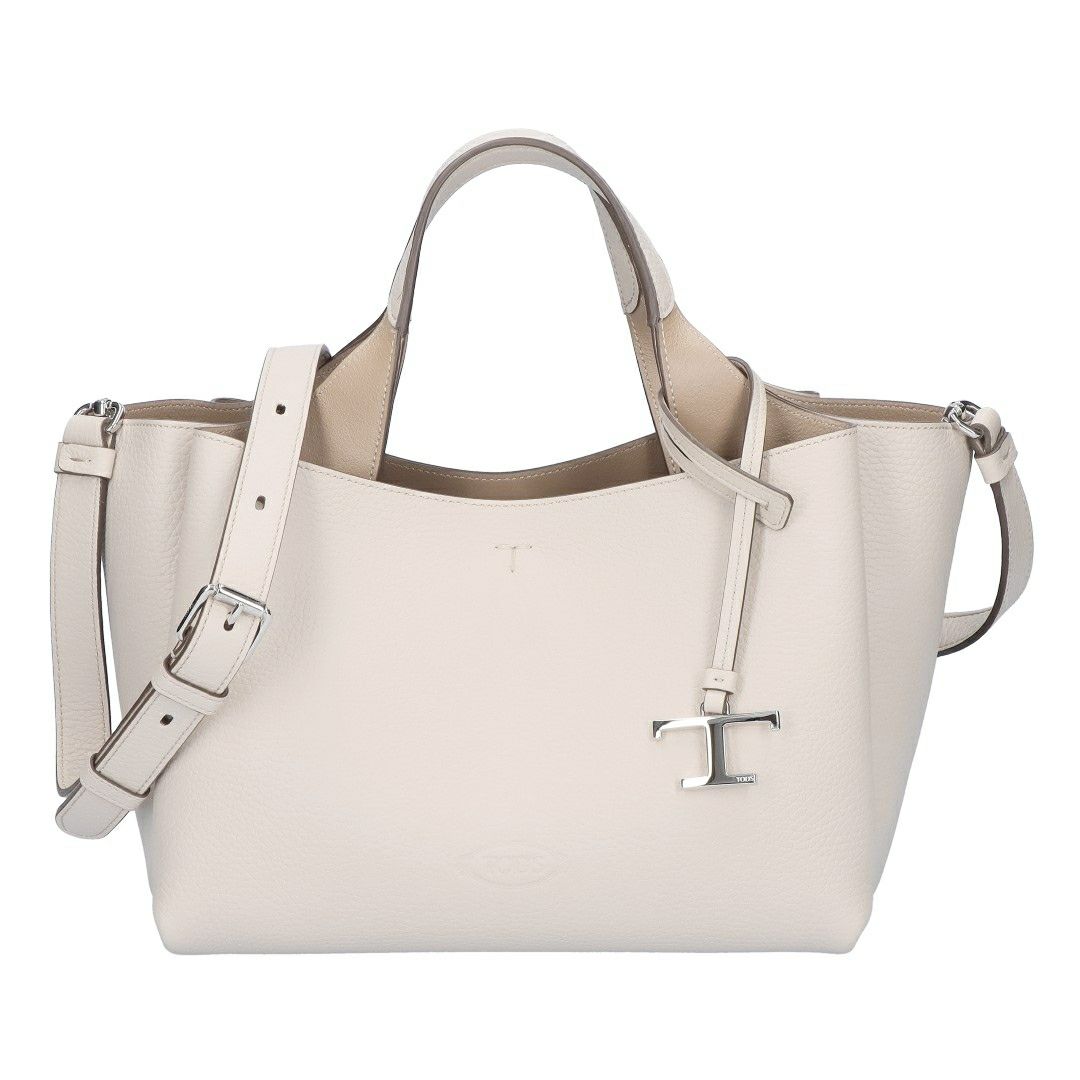 トッズ TODS 2WAYバッグ Tタイムレス XBWAPAFL100 QRI 9022 IVORY レザー バッグ ミニ