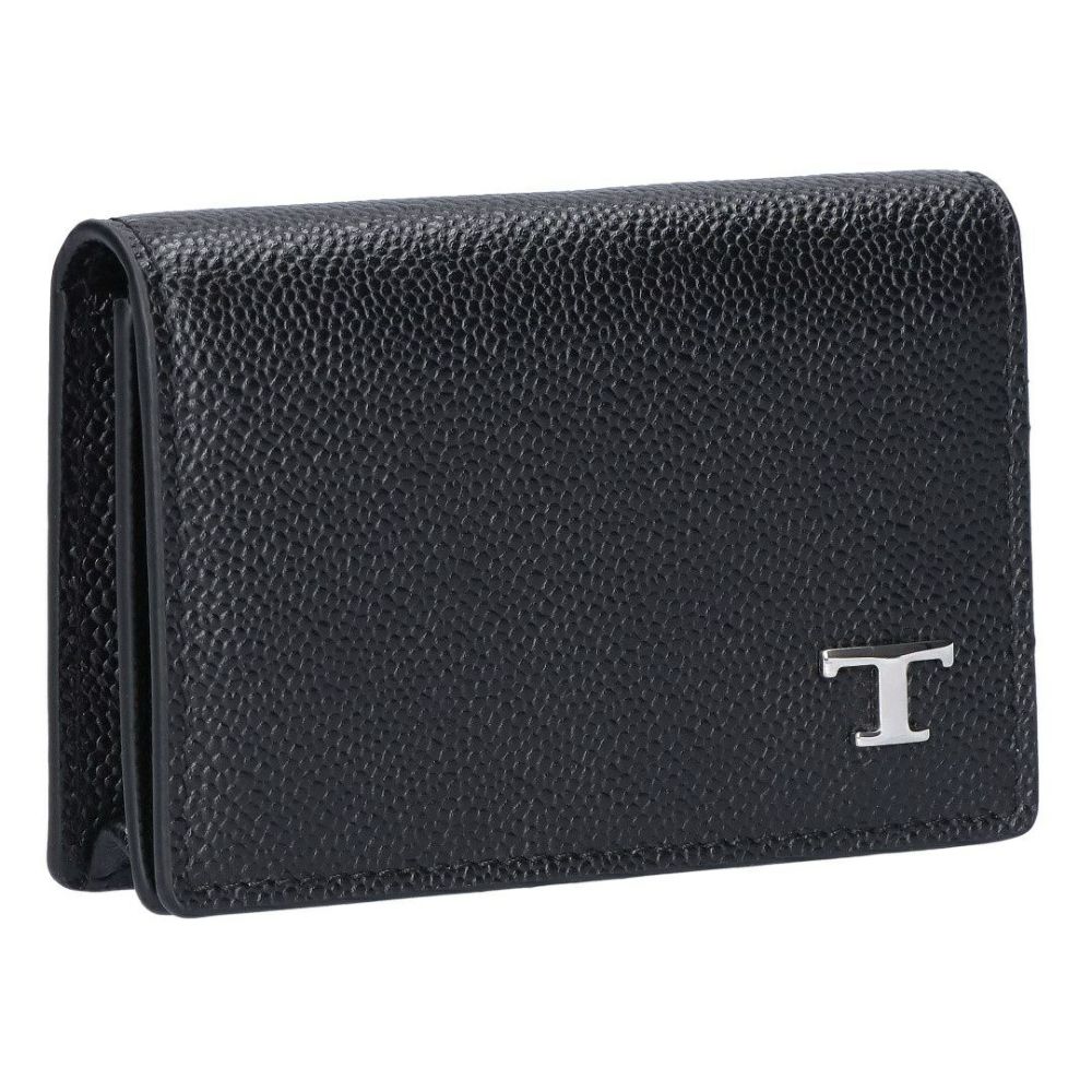 トッズ TODS カードケース 名刺入れ Tタイムレス XAMTSYF8200 UGA B999 BLACK レザー ビジネス カードケース