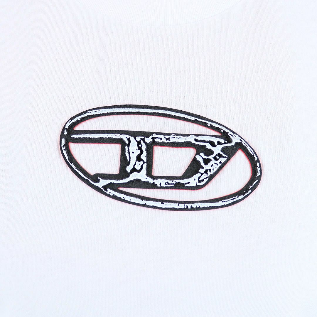 ディーゼル DIESEL キッズ レディース ボーイズ 半袖 Tシャツ TREDEN J02471