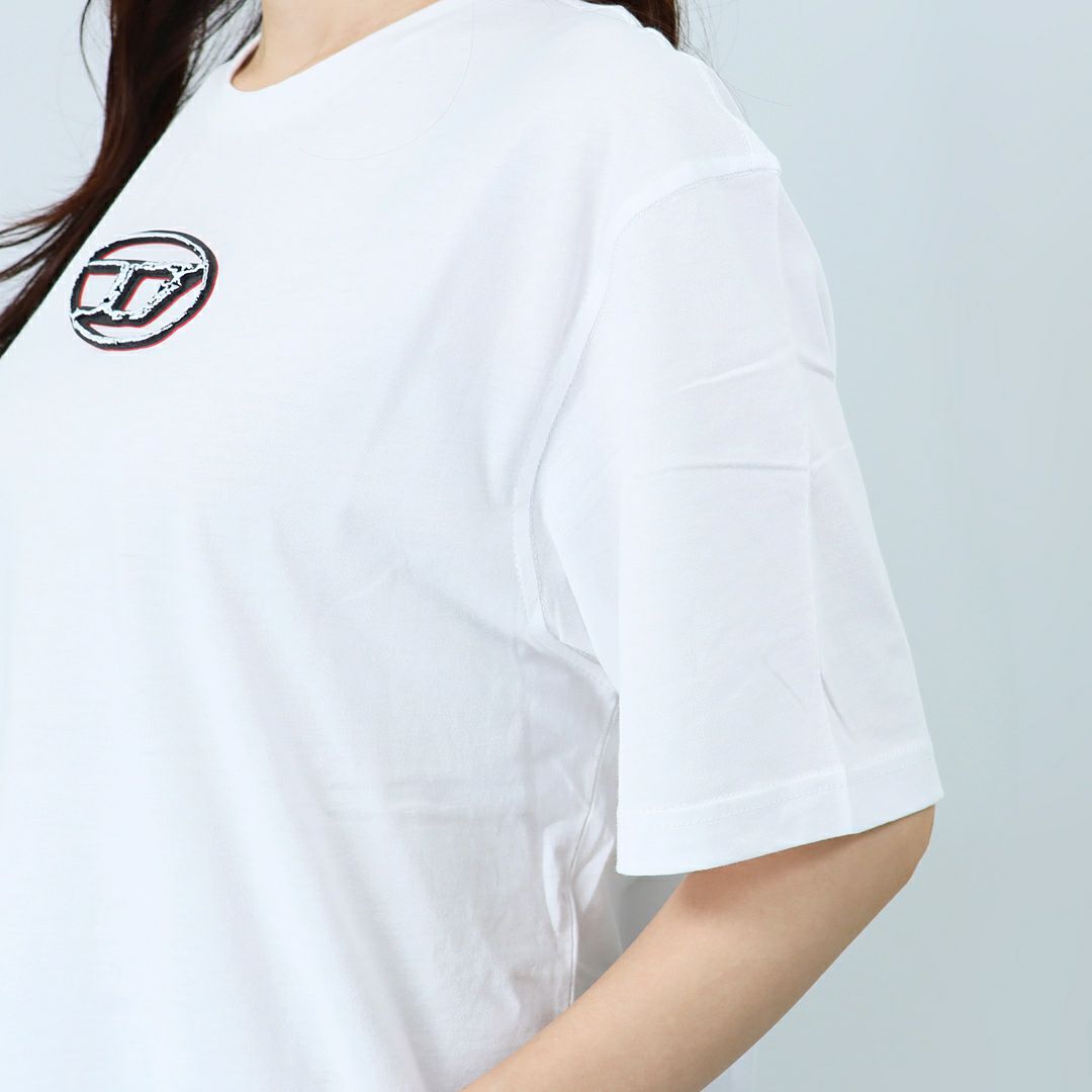 ディーゼル DIESEL キッズ レディース ボーイズ 半袖 Tシャツ TREDEN J02471