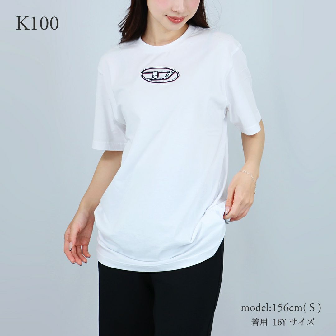 ディーゼル DIESEL キッズ レディース ボーイズ 半袖 Tシャツ TREDEN J02471