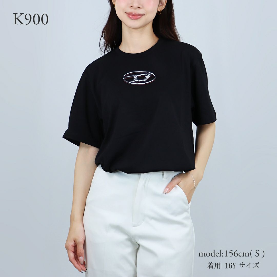 ディーゼル DIESEL キッズ レディース ボーイズ 半袖 Tシャツ TREDEN J02471