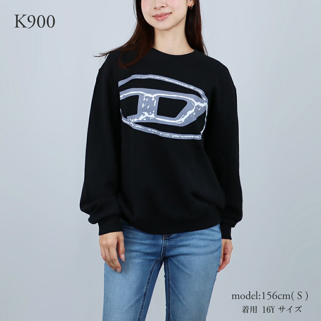 ディーゼル DIESEL キッズ レディース ボーイズ トレーナー スウェット SBONNIE J02488
