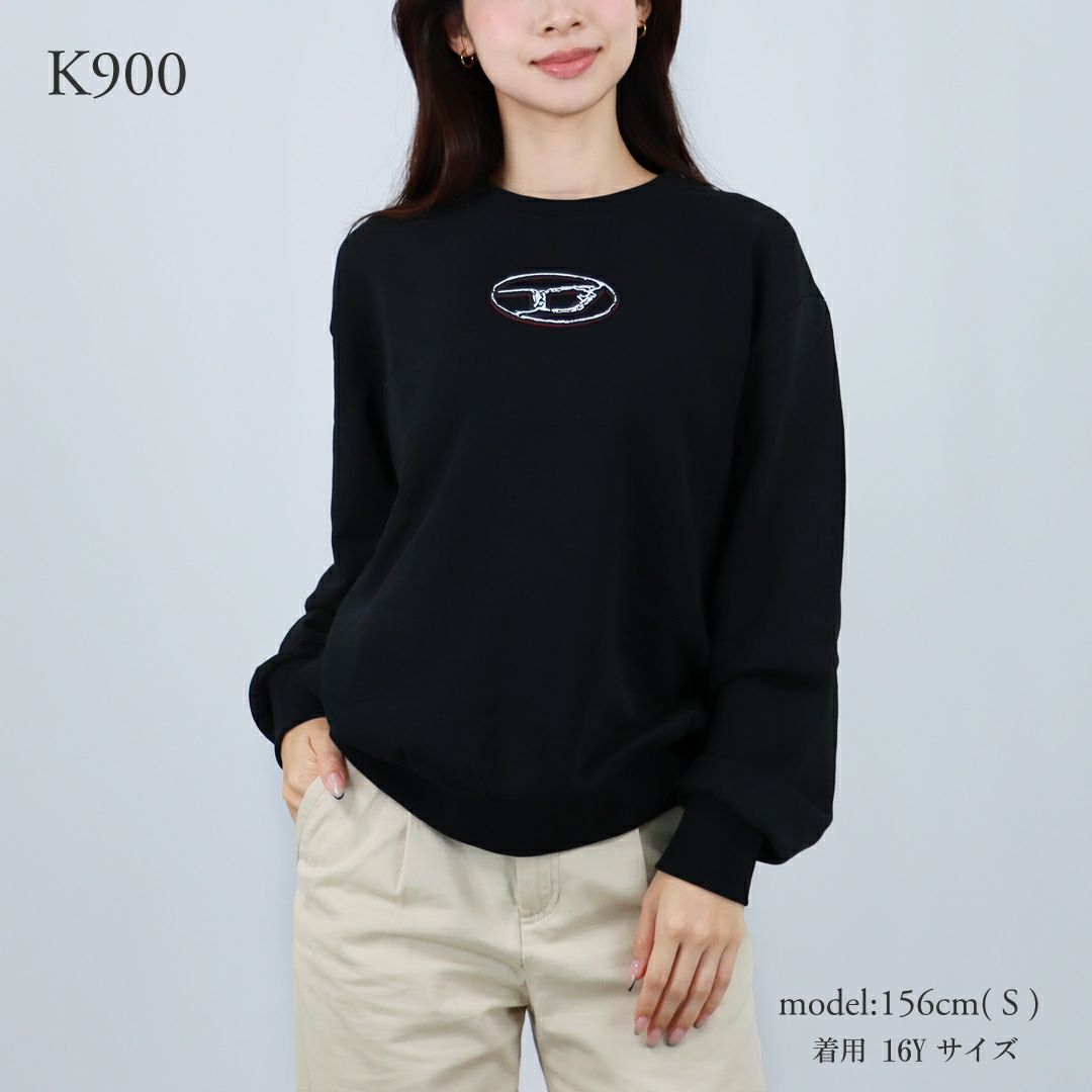 ディーゼル DIESEL キッズ レディース ボーイズ トレーナー スウェット SBOXTQ22 J02486