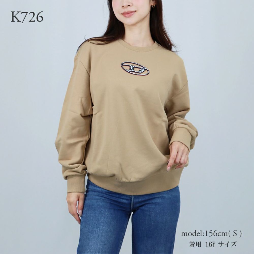 ディーゼル DIESEL キッズ レディース ボーイズ トレーナー スウェット SBOXTQ22 J02486