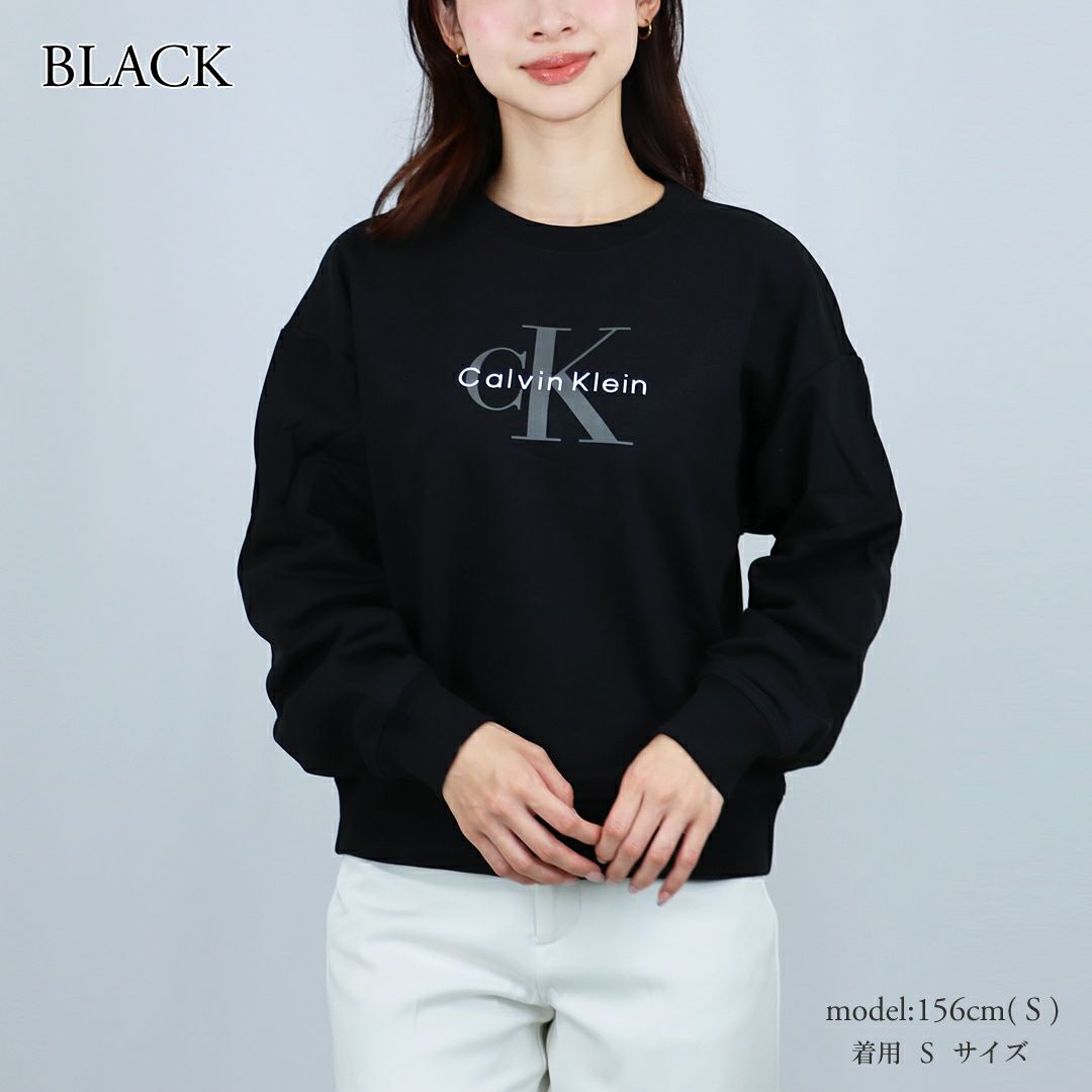 カルバンクライン CALVIN KLEIN レディース トレーナー ロゴスウェット LV047B234G