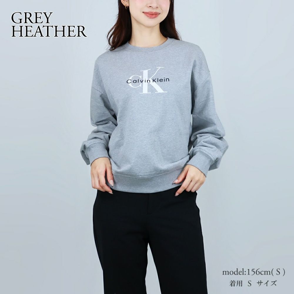 カルバンクライン CALVIN KLEIN レディース トレーナー ロゴスウェット LV047B234G