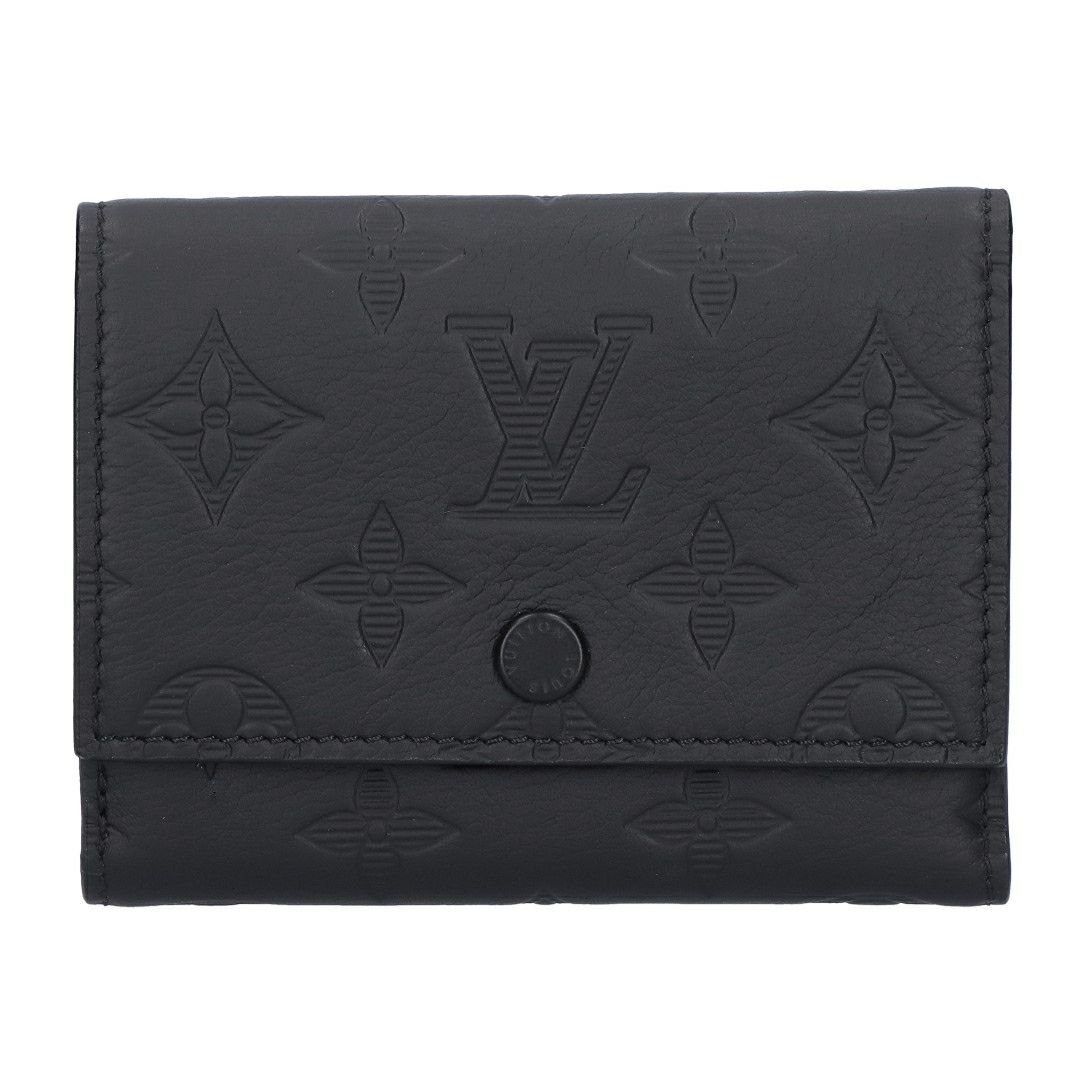 ルイヴィトン LOUIS VUITTON 折財布 三つ折り財布 モノグラム・シャドウ M12635 ヴィクター･ウォレット