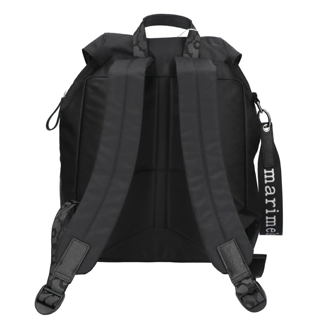 マリメッコ MARIMEKKO リュックサック バックパック BACKPACK L SOLID 91198 009 BLACK
