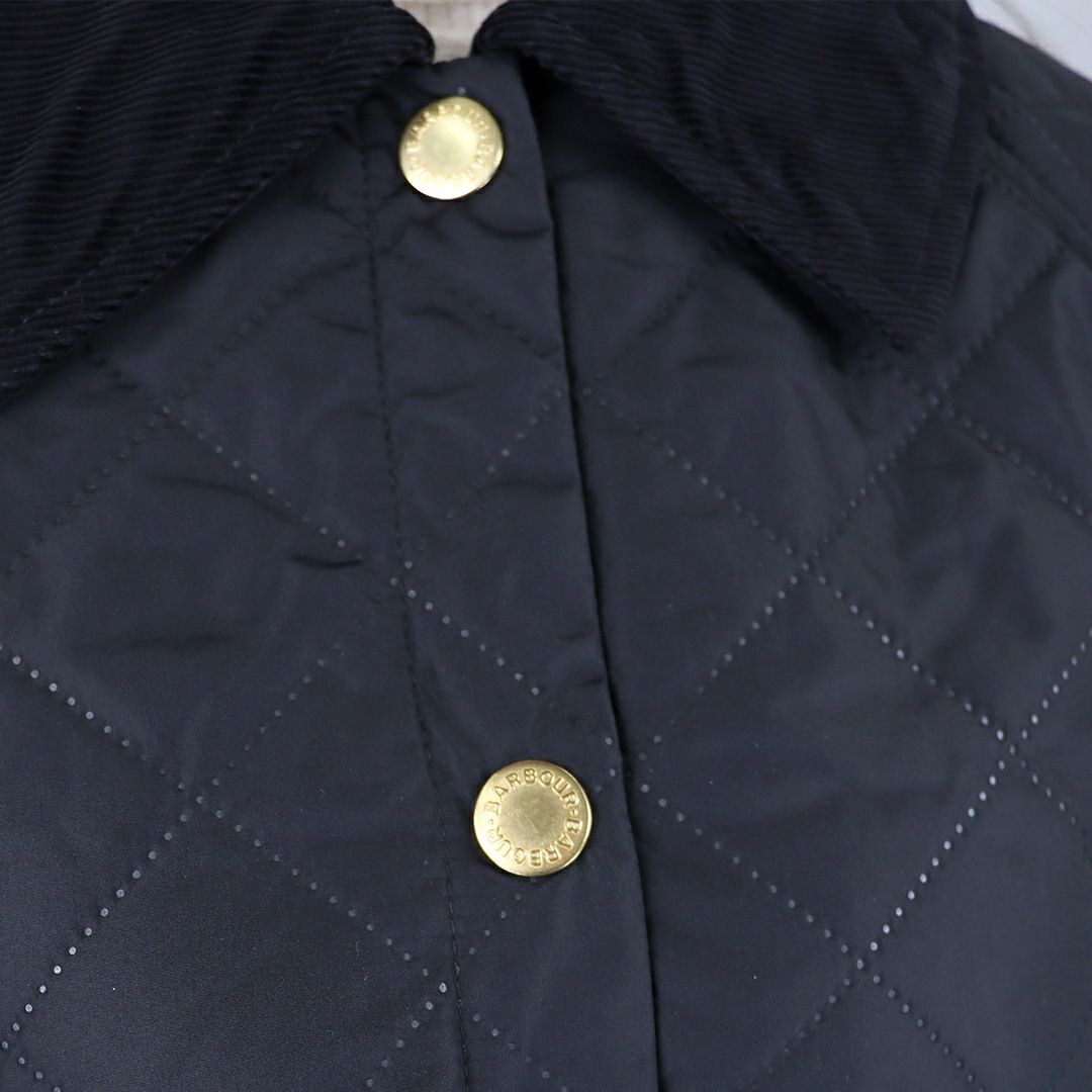 バブアー BARBOUR レディース キルティングジャケット BARBOUR ANISE QUILTED JACKET LQU1813 BK11 BLACK/ANCIENT