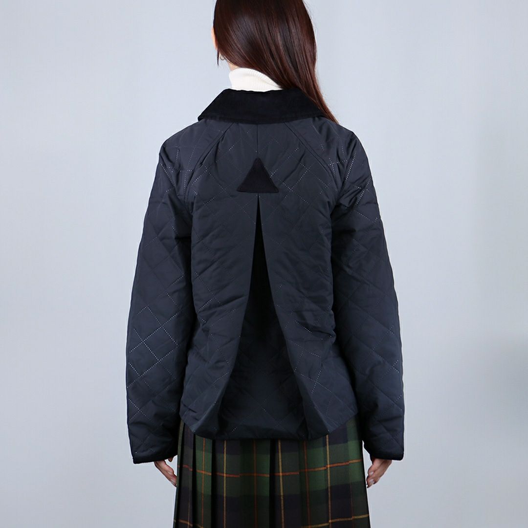 バブアー BARBOUR レディース キルティングジャケット BARBOUR ANISE QUILTED JACKET LQU1813 BK11 BLACK/ANCIENT