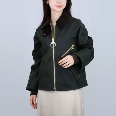 【レアサイズ】バブアー　Barbour ジャケット　レディース バブアー BARBOUR レディース オイル ワックス コーティング
