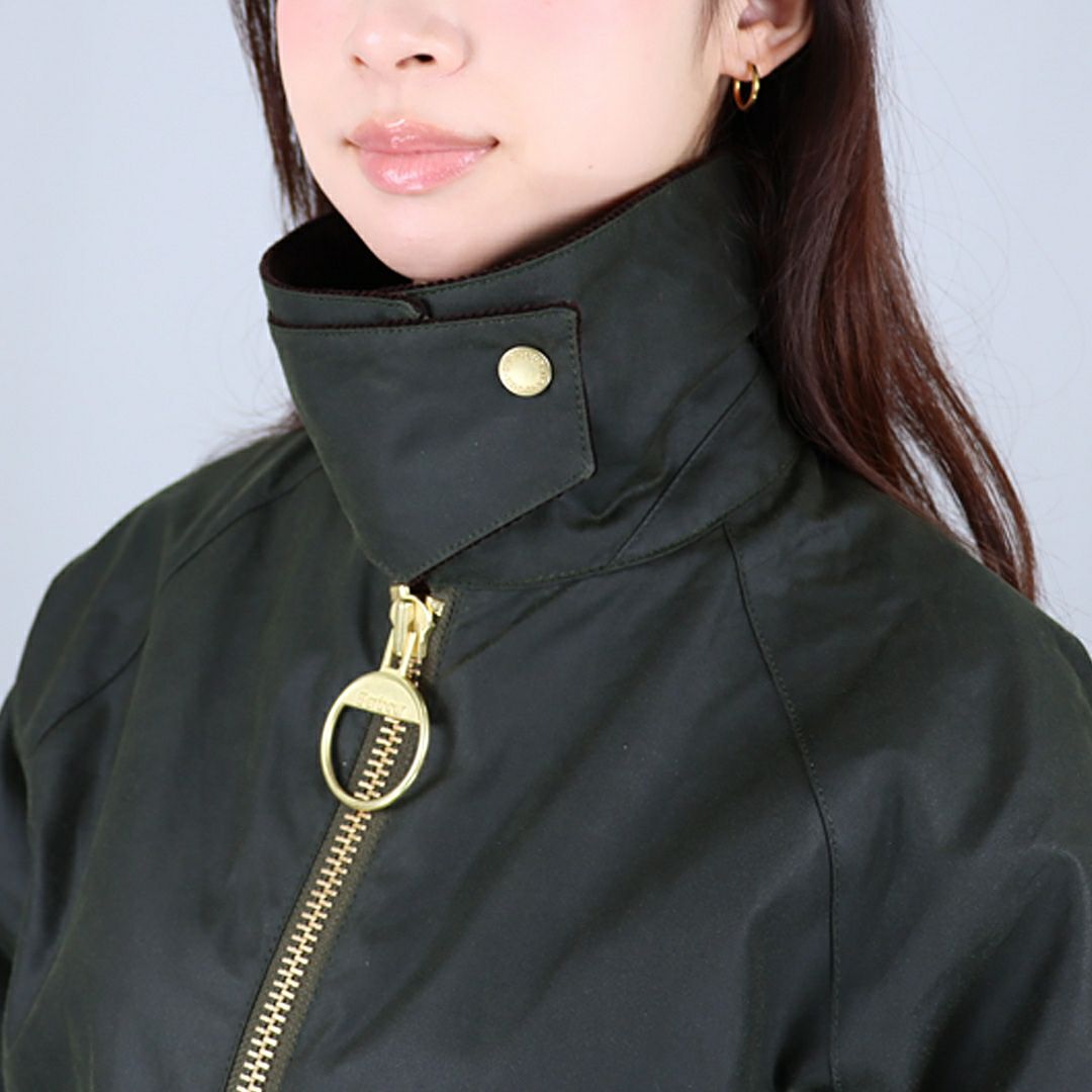 バブアー BARBOUR レディース オイル ワックス コーティング ジャケット ブルゾン BARBOUR ARLENE WAX JACKET LWX1482 OL52 FEM/ANCIENT TARTAN