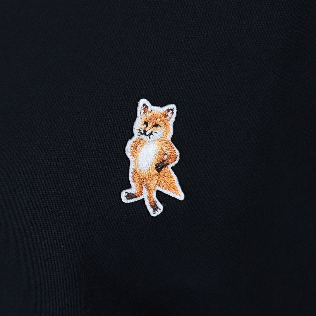 メゾンキツネ MAISON KITSUNE メンズ スウェット トレーナー スタンディング フォックス コンフォート PM00311KM0341 フリーススウェットシャツ ユニセックス