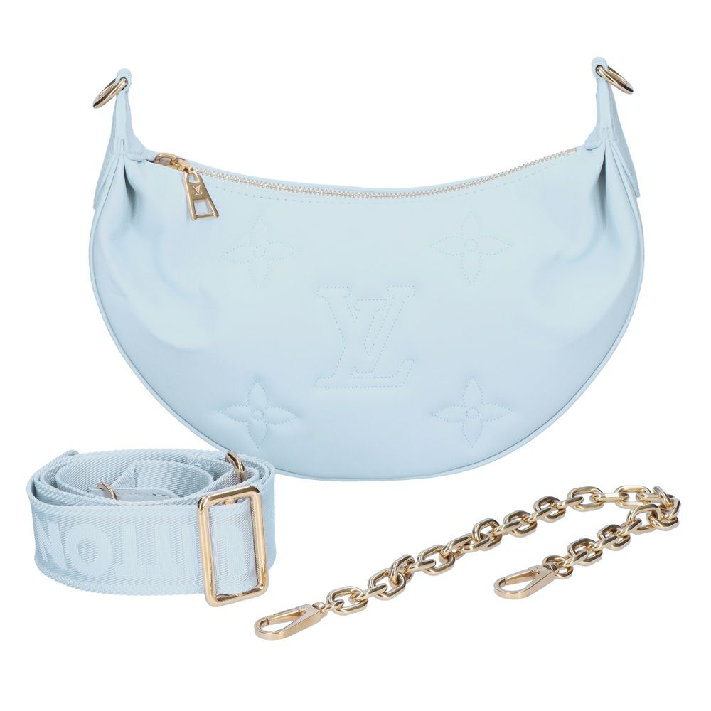 【リユース品】 ルイヴィトン LOUIS VUITTON バッグ 2WAYバッグ オーバーザムーン M59825 ブルー グラシエ（ライトブルー） 【お取り寄せ】