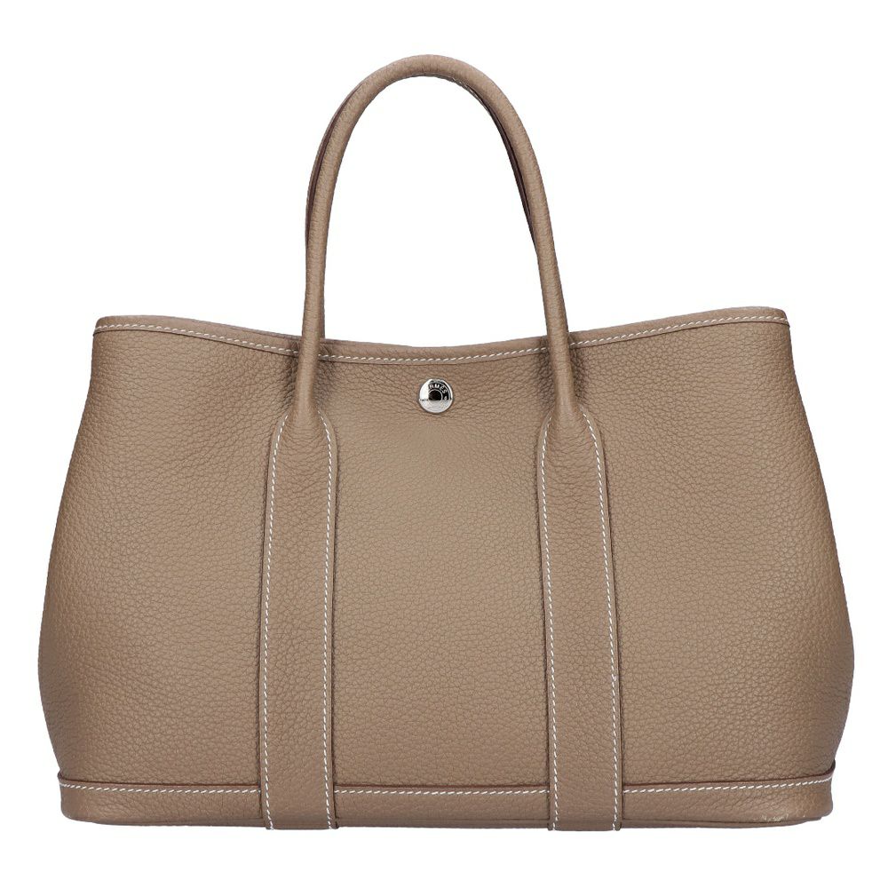 【リユース品】 エルメス HERMES バッグ トートバッグ ガーデンパーティTPM エトゥープ/シルバー金具 【お取り寄せ】