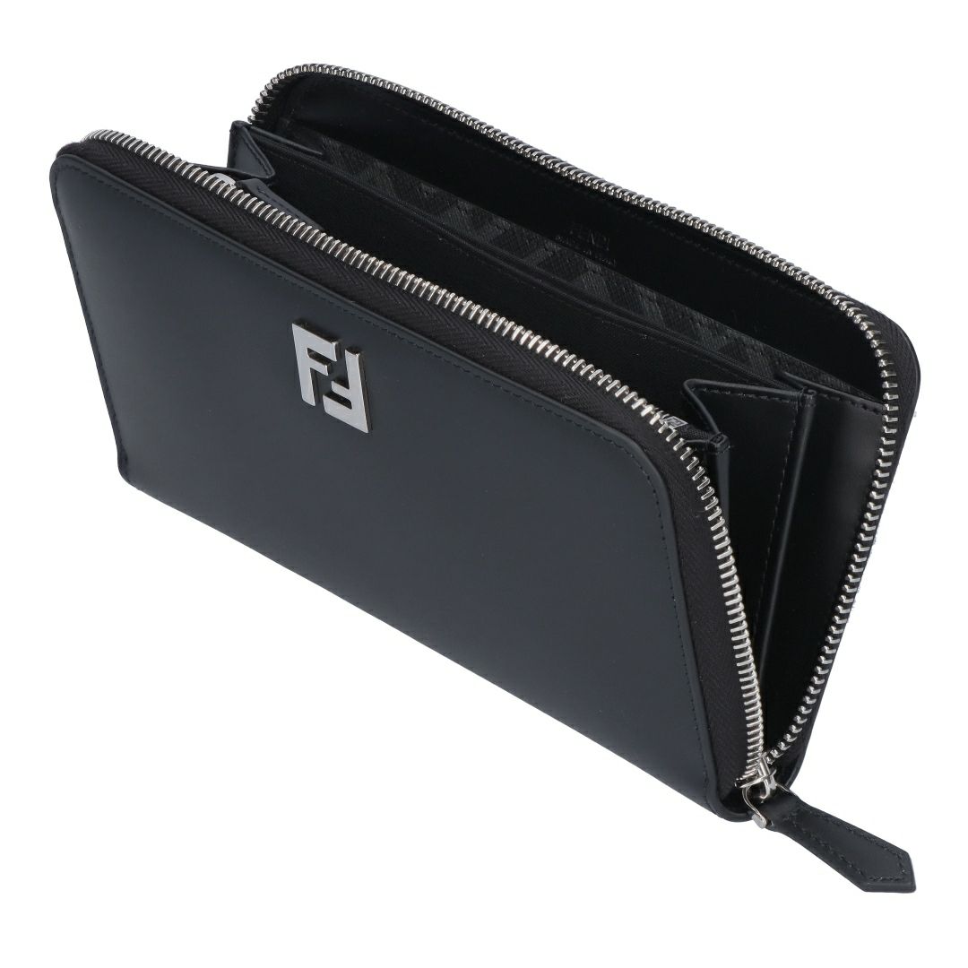 フェンディ FENDI 長財布 7M0210 AFF2 F0GXN BLACK+PALLADIUM