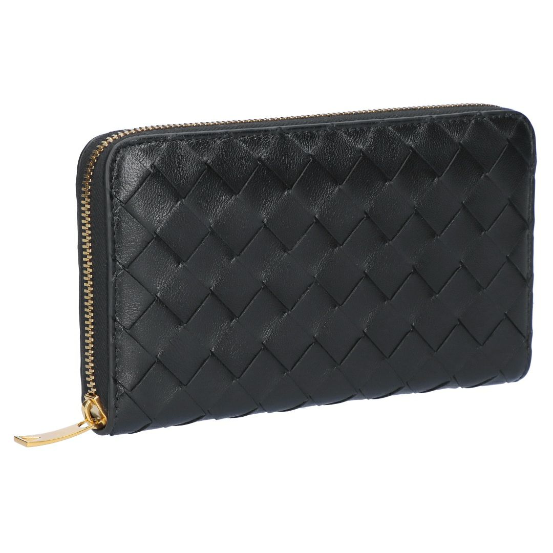 ボッテガヴェネタ BOTTEGA VENETA 長財布 814674 VCPP2 8425 BLACK-GOLD