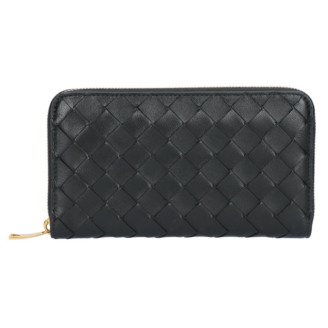 ボッテガヴェネタ BOTTEGA VENETA 長財布 814674 VCPP2 8425 BLACK-GOLD