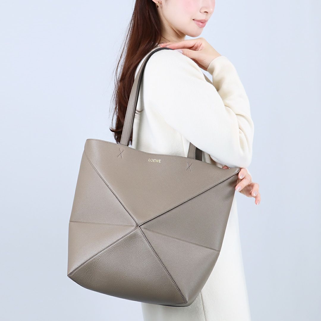 ロエベ LOEWE トートバッグ PUZZLE FOLD TOTE パズルフォルド トート A779G50X89 3170 TAUPE ミディアム