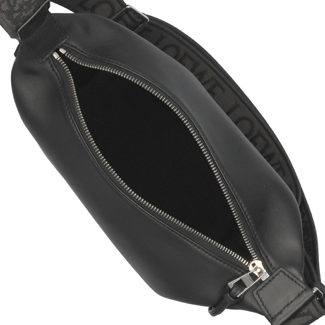 ロエベ LOEWE ショルダーバッグ クロスボディ CUBI CROSSBODY キュービー クロスボディ B906Q63X04 1100 BLACK スモール