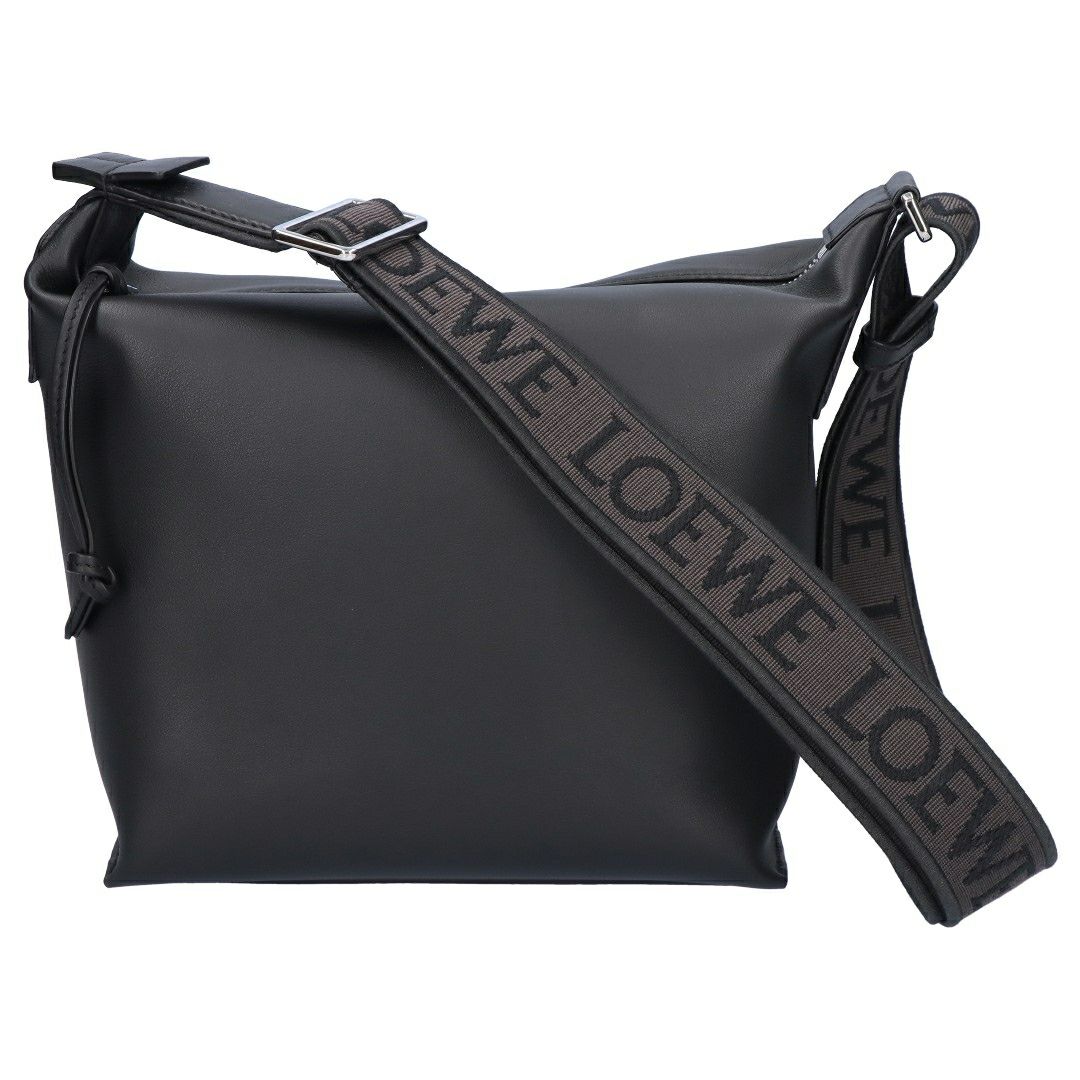 ロエベ LOEWE ショルダーバッグ クロスボディ CUBI CROSSBODY キュービー クロスボディ B906Q63X04 1100 BLACK スモール
