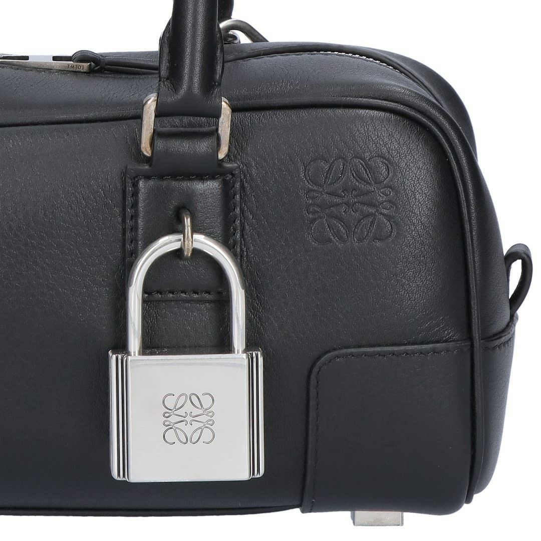 ロエベ LOEWE 2WAYバッグ AMAZONA23 アマソナ23 A039N23X07 1100 BLACK シャイニーカーフ