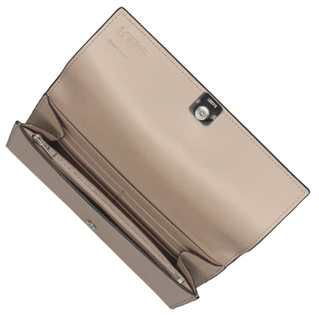 ロエベ LOEWE 長財布 アナグラム コンチネンタル C821ACWX07 2150 ARENA/SAND