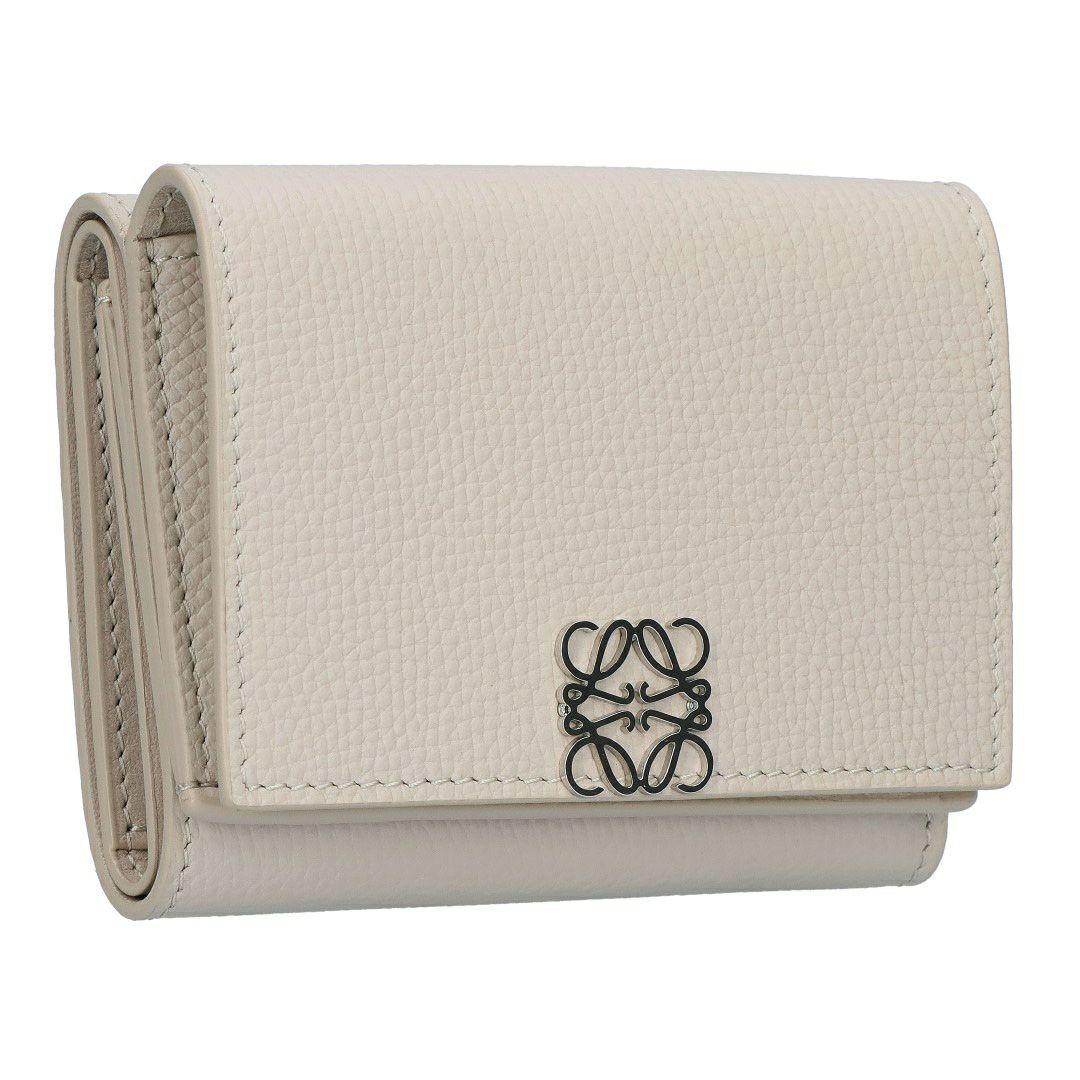 ロエベ LOEWE 折財布 三つ折り財布 アナグラム トライフォールド ウォレット C821TR2X16 1769 LIGHT GHOST【お取り寄せ】