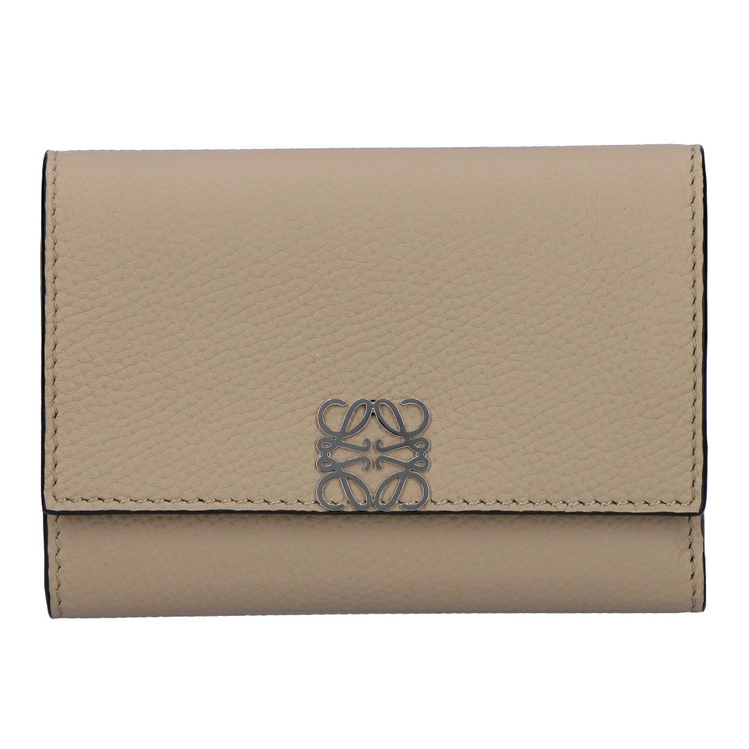 ロエベ LOEWE 折財布 三つ折り財布 アナグラム バーティカル ウォレット スモール C821S33X12 2150 ARENA/SAND