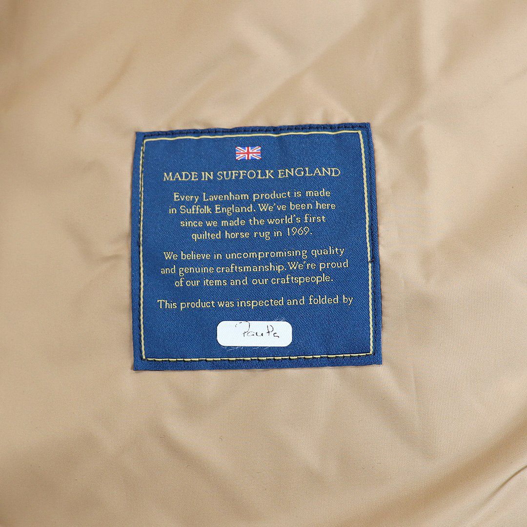 ラベンハム LAVENHAM レディース クルーネック キルティングジャケット コントラスト コナード ジャケット LV6186 G95 LAMP BLACK