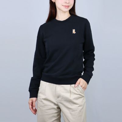 メゾンキツネ MAISON KITSUNE レディース Tシャツ FOX HEAD PATCH