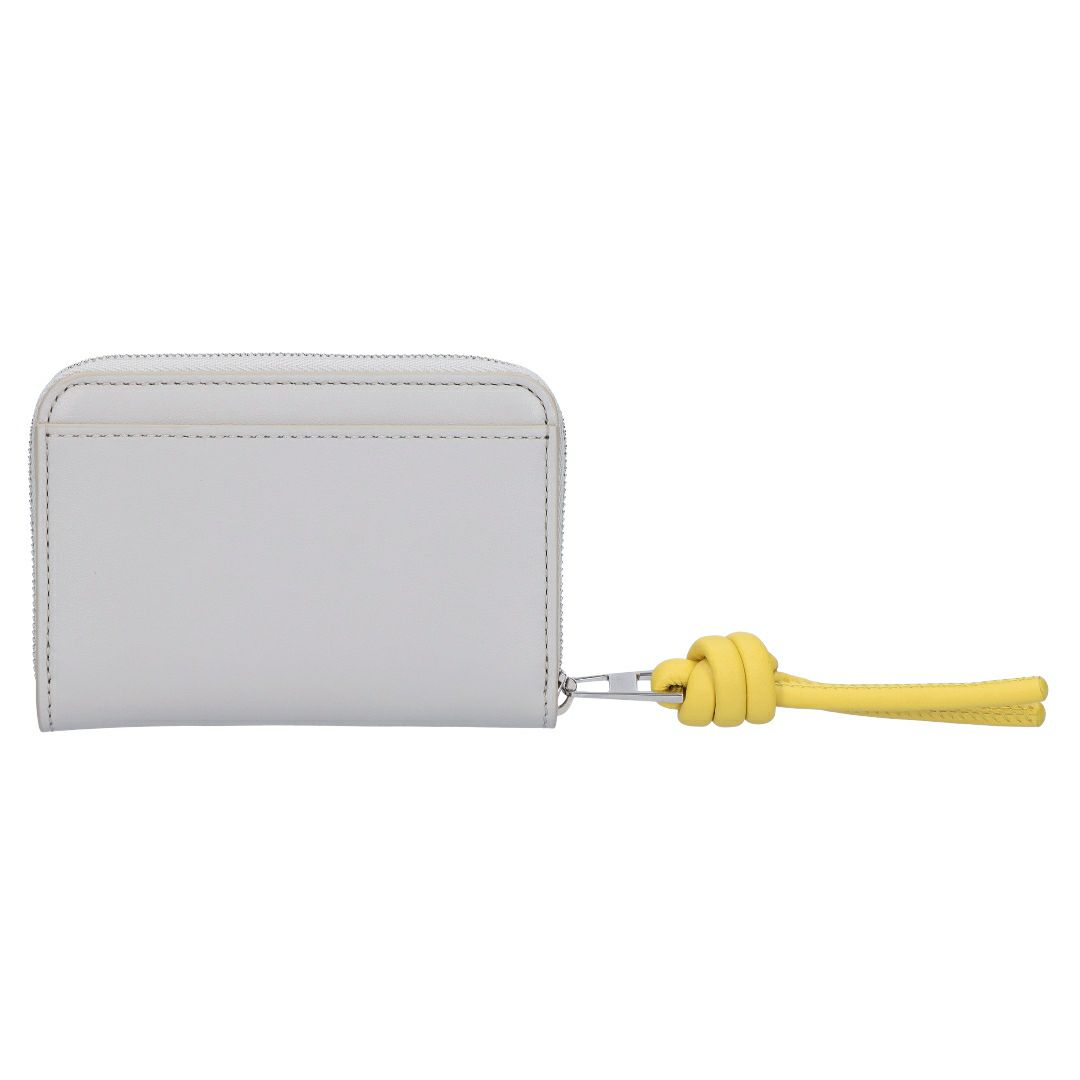 ロエベ LOEWE 小銭入れ コインケース コンパクトウォレット ノット ジップ コインパース CEM1ZCPX02 6256 SHELL GREY/DANDEL