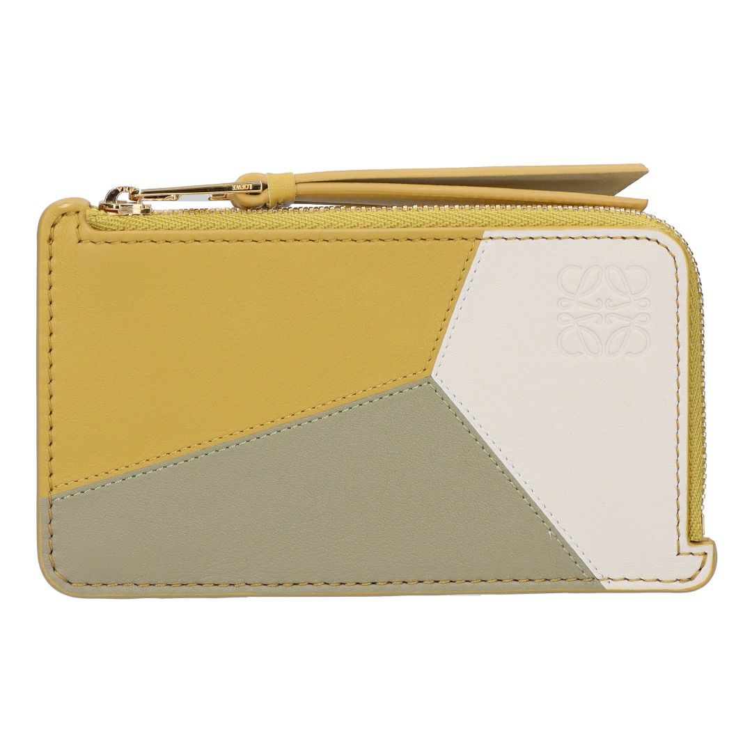 ロエベ LOEWE コインケース カードケース パズル コインカードホルダー C510Z40X27 6877 GINGER/SEA SALT