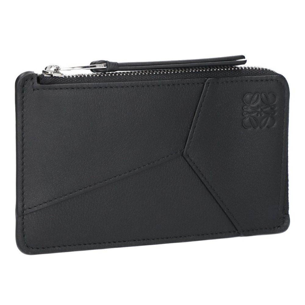 値下げ　【正規品】ロエベ ケース 黒【箱、巾着、バーコード付き】 ロエベ LOEWE コインケース カードケース パズルエッジ C510G17X05